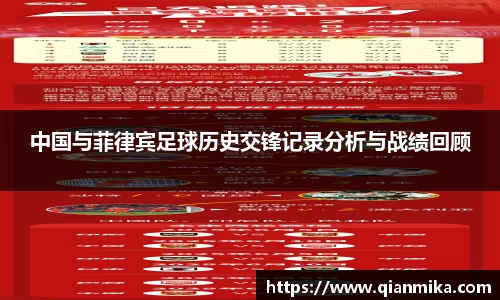 中国与菲律宾足球历史交锋记录分析与战绩回顾