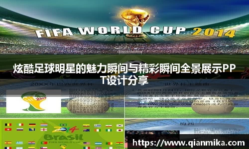 炫酷足球明星的魅力瞬间与精彩瞬间全景展示PPT设计分享